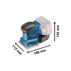 Ponceuse vibrante sans fil PRO GSS 18V-10 L-boxx