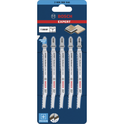 Lame de scie sauteuse EXPERT Hardwood 2-side clean T308BF blister de 5