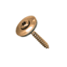 Vis faîtage 4.5x60/45mm en inox cuivre et rondelle boîte de 100