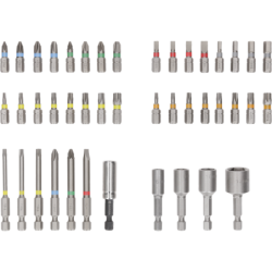 Coffret Bosch embout vissage 43 pièces ligne grise