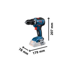 Perceuse-visseuse GSR 18V-55 2x4.0Ah