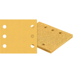 Feuilles abrasives rectangulaire C470 EXPERT 115x107mm grain 60 blister de 10