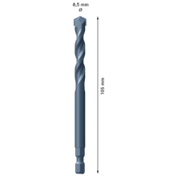 Foret centrage powerchange TCT 105mm