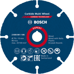 Disque Bosch carbure multimat expert 125mm