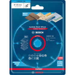 Disque Bosch carbure multimat expert 125mm