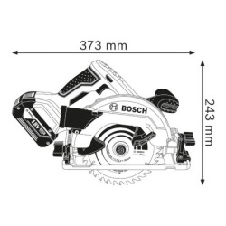 Scie circulaire sans fil PRO GKS 18V-57 G L-boxx