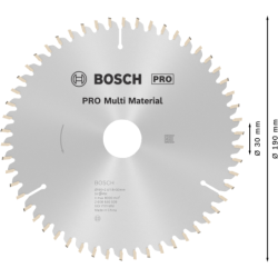 Lame de scie circulaire Multi Material 190x30x2,4mm 5