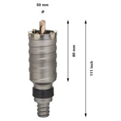 Trépan diamètre 68 SDS MAX