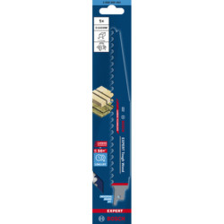 Lame scie sabre EXPERT carbure bois 225mm S 1142 KHM blister de 1