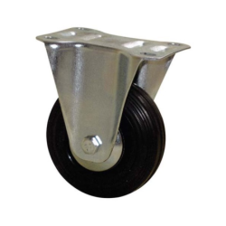 ROULETTE 125MM FIXE CAOUT NOIR 23356