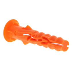 Cheville nylon NYL 6x30 collerette boîte de 100