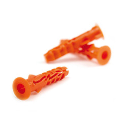 Cheville nylon NYL 6x30 collerette boîte de 100