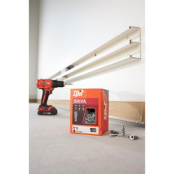 Cheville DRIVA TP12 vis coffret de 200