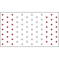 Plaque de fixation plate 80x200x2mm NP2080200