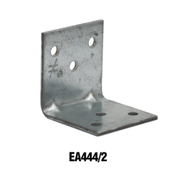 Equerre de fixation 100x60x40mm zinguée EA1064