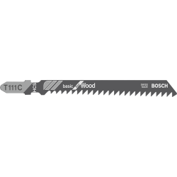 Lame de scie sauteuse boit T111C blister de 5