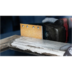 Feuilles abrasives rectangulaire C470 EXPERT 93x186mm grain 80 blister de 10
