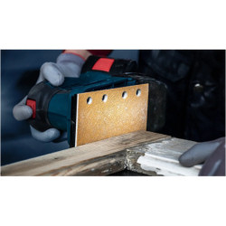Feuilles abrasives rectangulaire C470 EXPERT 93x186mm grain 80 blister de 10