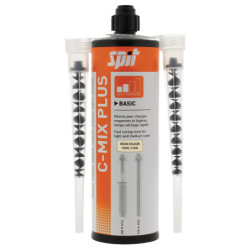 Cartouche CMIXPLUS gris 300ml et 2 buses