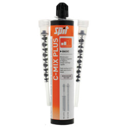 Cartouche CMIXPLUS gris 300ml et 2 buses