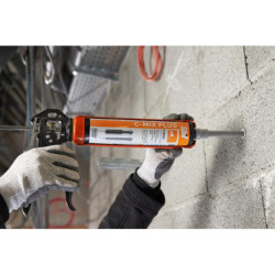 Cartouche CMIXPLUS gris 300ml et 2 buses