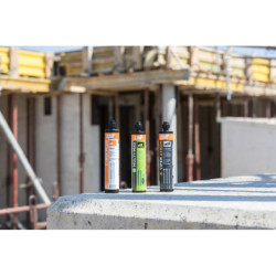 Cartouche CMIXPLUS gris 300ml et 2 buses