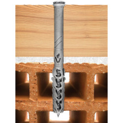 Cheville B-LONG 8x80 30f tête fraisée boîte de 50