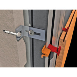Cheville B-LONG 8x80 30f tête fraisée boîte de 50
