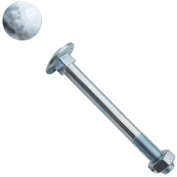 Boulon TRCC zingué 12x250mm boîte de 12