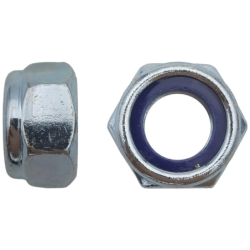 Ecrou nylstop 6 pans M12 boîte de 100