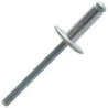Rivet en aluminium acier tête large 4,8x10mm boîte de 250