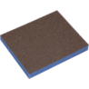 Éponges abrasives double face 98x120x13mm grain 180