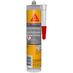 Mastic-colle hybride transparent mono-composant SIKAFLEX crystal clear cartouche de 290ml
