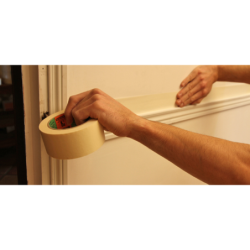Adhésif papier lisse 75mmx50m