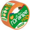 Adhésif plastique orange barnier 50mm haute qualité