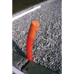 Adhésif plastique orange barnier 50mm haute qualité
