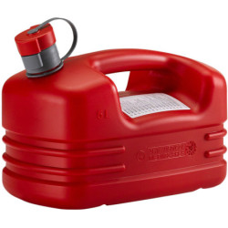JERRICANE PLAST HYDROCARB ROUGE 5L