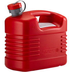 JERRICANE PLAST HYDROCARB ROUGE 10L