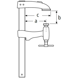 SERRE JOINT MENUI. 4003P 80CM RAIL INC 1525080