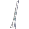 Échelle coulissante 2 plans en aluminium 4.66/8.02m