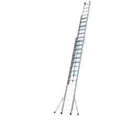 Échelle coulissante 3 plans en aluminium 4.66/1 1.38m