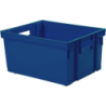 Bac de rangement 30l bleu