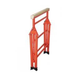 Tréteau pliant métal et bois LOT de 2