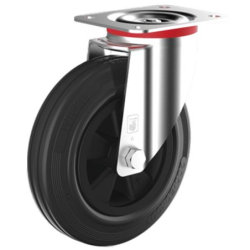 ROULETTE 160MM S.FREIN PIVOT. 022266