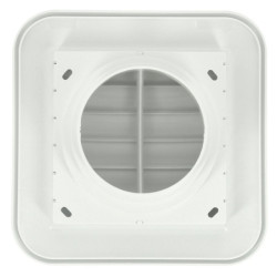 GRILLE VENTIL PVC SORTIE AIR VOLET MOBILE GOTS