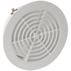 GRILLE VENTIL PVC INTERIEUR 1GATM125