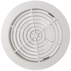 GRILLE VENTIL PVC INTERIEUR 1GATM125