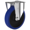 ROULETTE 160MM ELAST. FIXE 023161