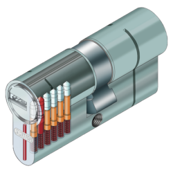 CYLINDRE SERRURE ABUS 30X30 BLISTER D6PS