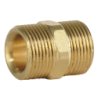 Raccord tuyau haute pression M22 mâle / mâle